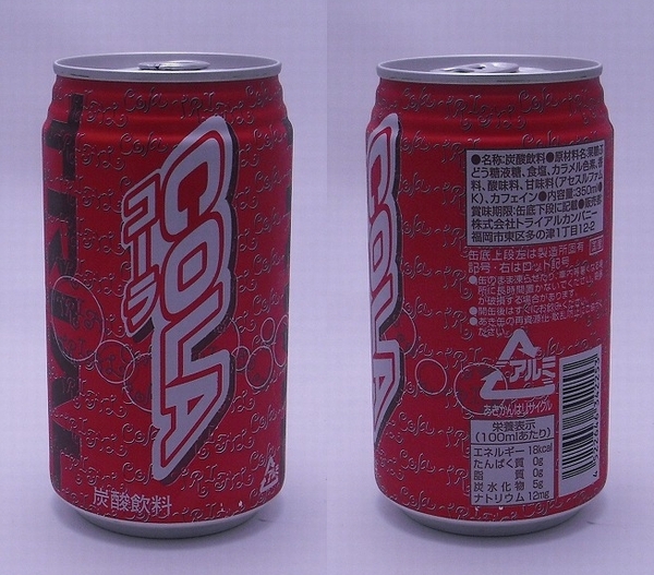 トラコーラ 350ml缶（2011/10現在）