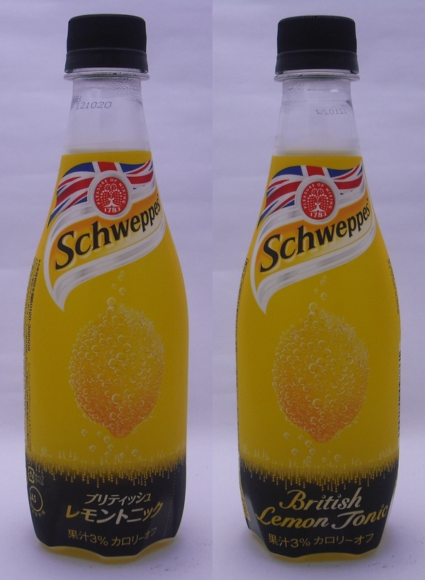 Schweppes（シュウェップス） 410mlペットボトル（2012/06現在）